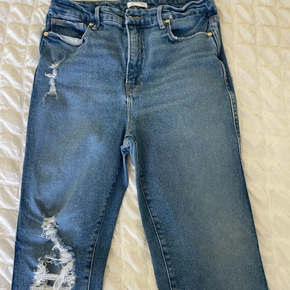 Good American Good Curve straight jeans - Picture 5 of 11
